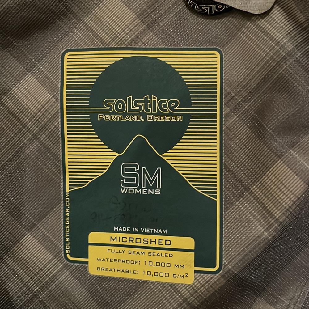 Snowboarding jacket by Solstice Womens S 100% waterproof - Picture 5 of 8